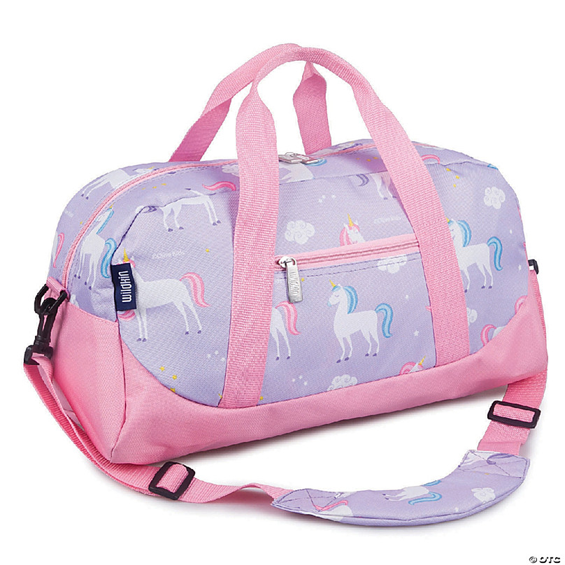 Unicorn Skate Party Duffle Bag by Lathe and Quill