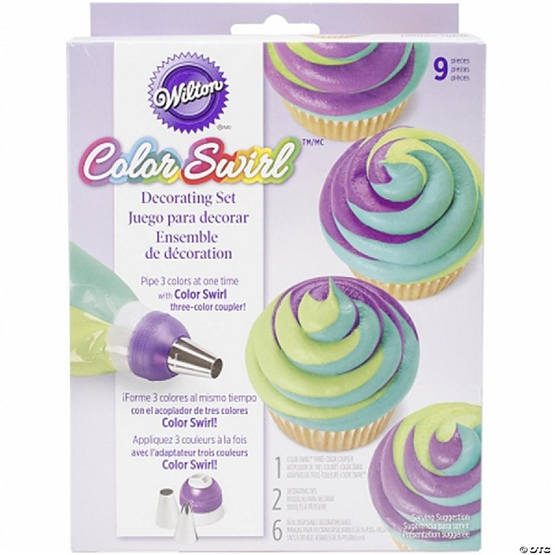 Wilton 153125 Tri-Color Coupler Decorating Set