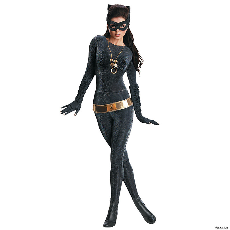 Girls Catwoman Costume Child Dark Knight Halloween Fancy Dress