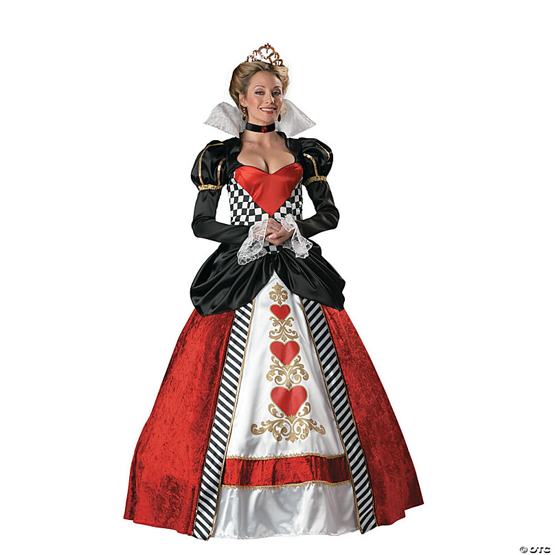 Women S Queen Of Hearts Costume Oriental Trading