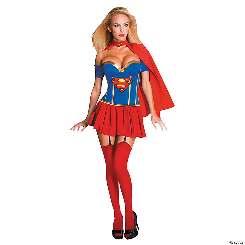 Women's Deluxe Supergirl Costume | Oriental Trading