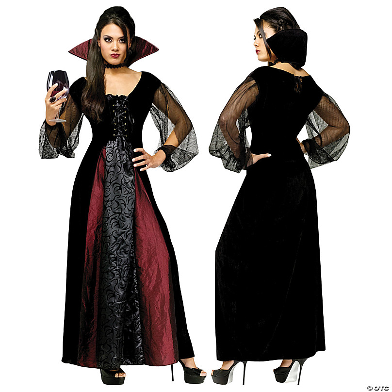 Blood Mistress Gothic Vampire Women's Halloween Costume ...