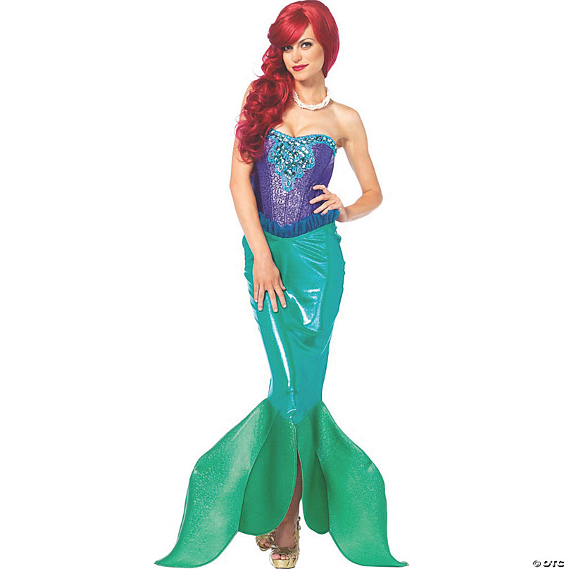 Women's Mermaid Deep Sea Siren Costume - Small | Oriental Trading