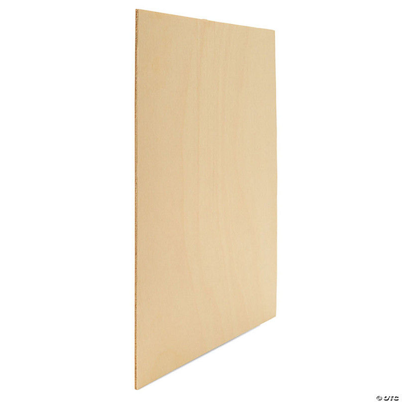 Woodpeckers Crafts, DIY Unfinished Plywood 1/8 x 12 x 9, Pack of 16