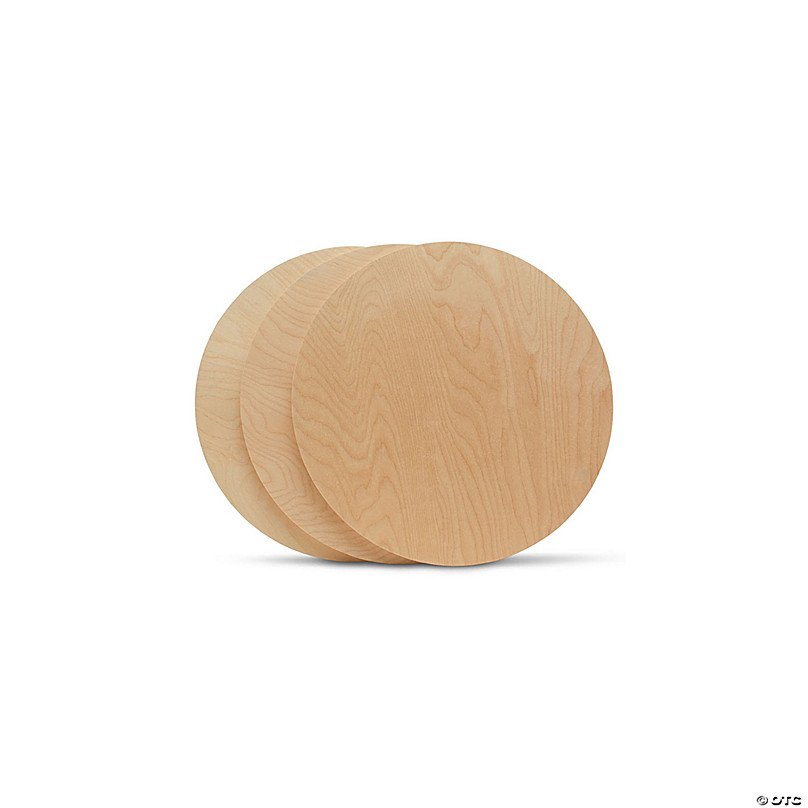 3PCS Wood Ball Round Shape Natural Unfinished Wooden Round Craft Ball  Sanded Smooth Solid Wood Balls