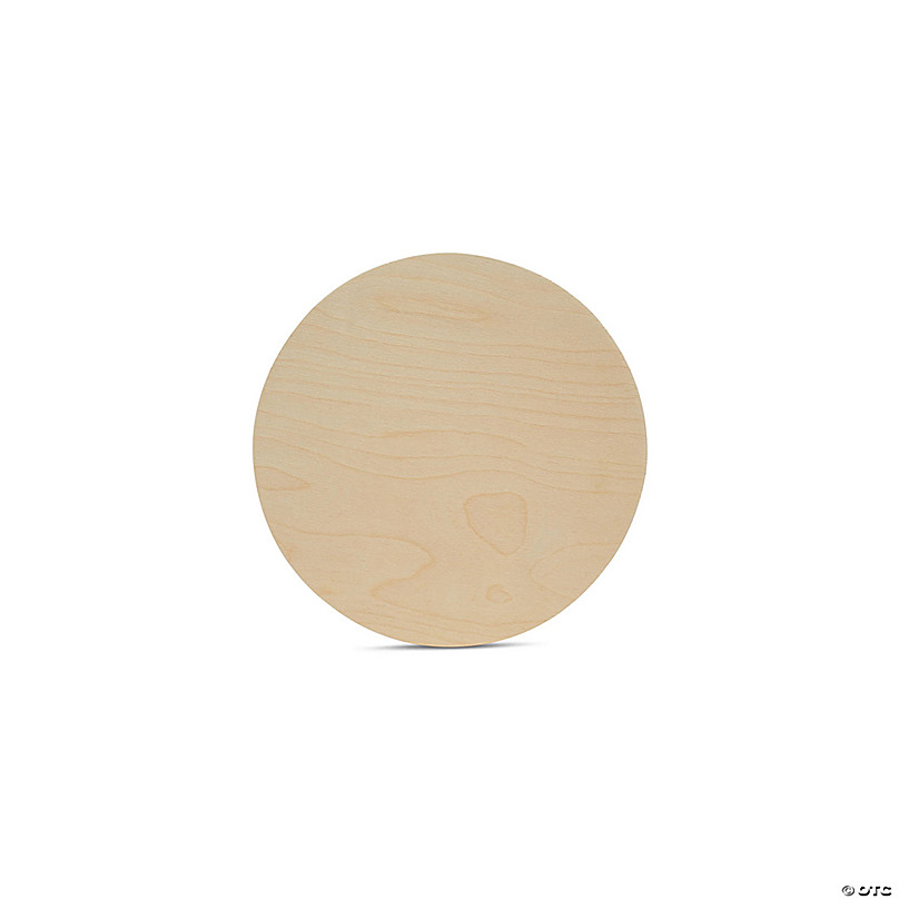 Wood Circles 16 inch 1/2 inch Thick, Unfinished Birch Plaques, Pack of 3  Wooden Circles for Crafts and Blank Sign Rounds, by Woodpeckers