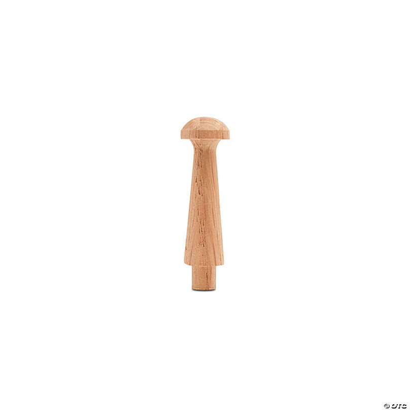 Oak Shaker Peg 1-3/4 inch, Pack of 50 Wooden Pegs for Hanging, DIY Shaker Rack and Rail, by Woodpeckers