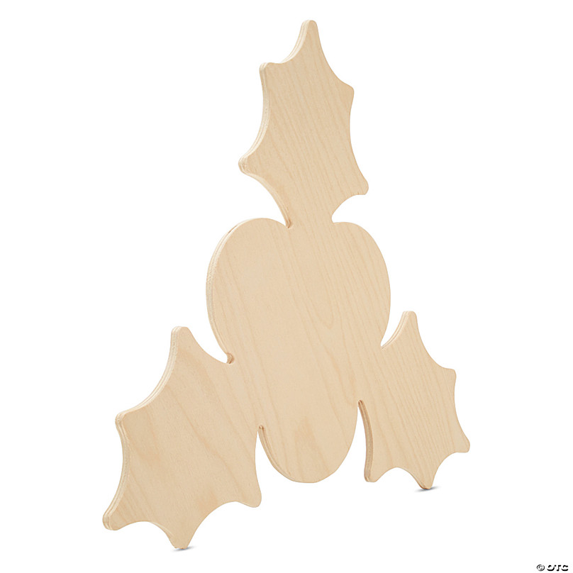 6ct Woodpeckers Crafts, DIY Unfinished Wood 12 Heart with Keyhole Cutout, Pack of 6 Natural