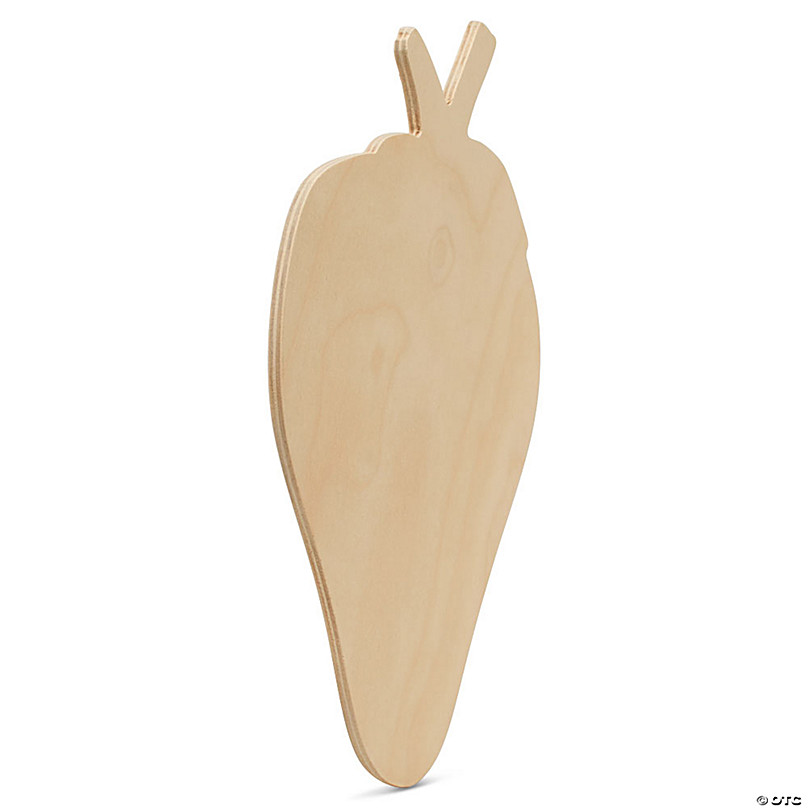 Woodpeckers Crafts, DIY Unfinished Wood Shapes Cutouts Tray, Pack of 2
