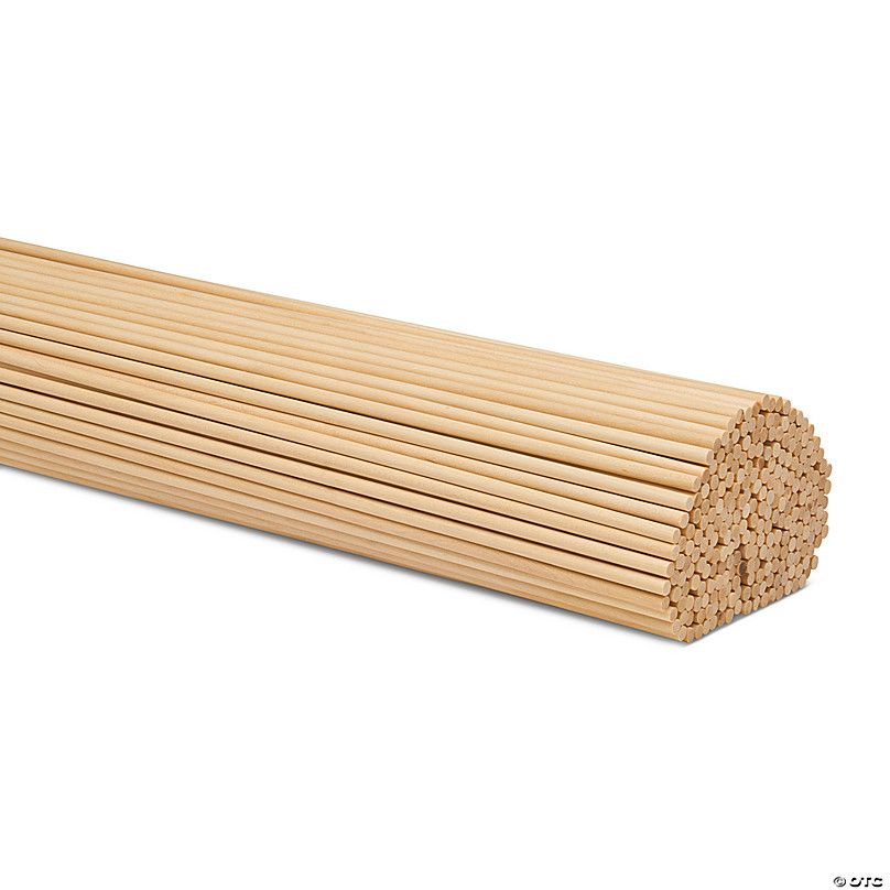 Bulk 500 Pc. Large Natural Wood Craft Sticks