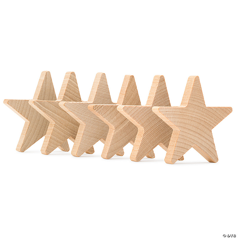 Wooden Ornaments Unfinished, Wood Ornaments for Crafts, 12 Inch, Pack of  250, by Woodpeckers