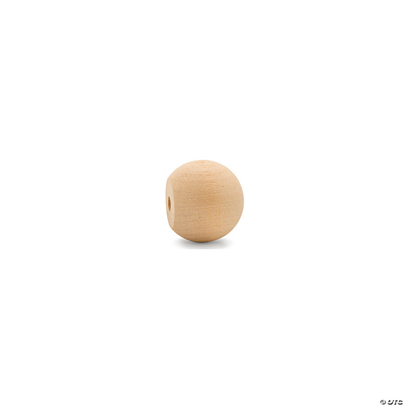 4 inch Round Wooden Balls for Crafts, Bag of 3 Unfinished and Smooth Round  Birch Hardwood Balls, and Wooden Spheres, by Woodpeckers