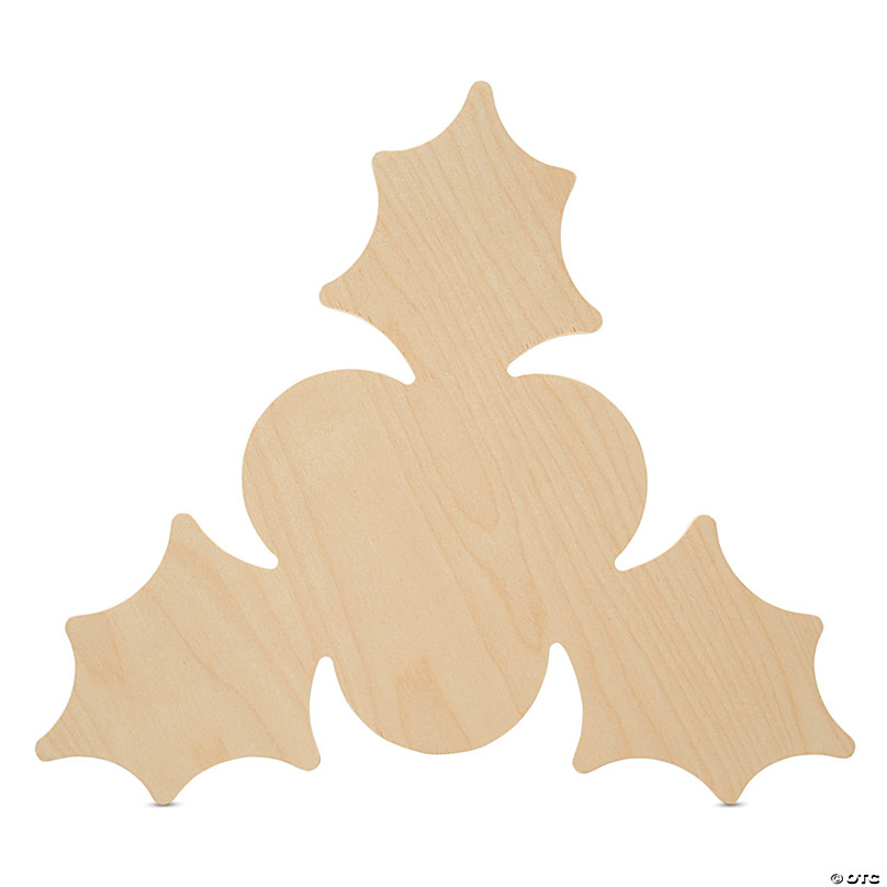 Woodpeckers Crafts, DIY Unfinished Wood 12 Cutting board Cutout Pack of 3