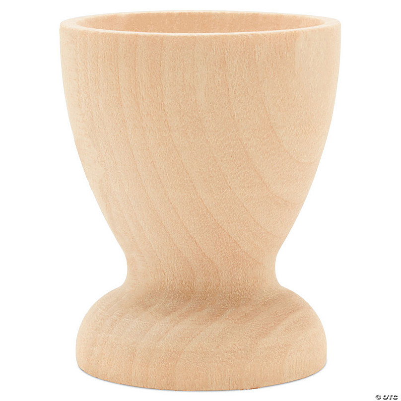 25ct Woodpeckers Crafts, DIY Unfinished Wood 2½ Classic Candle Cup, Pack of 25 Natural