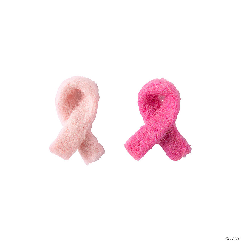 Pink Ribbons Breast Cancer Light and Dark Pink on Pink Cotton Fabric