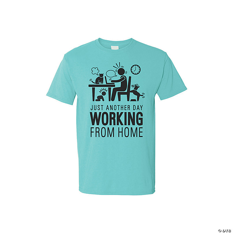 Work From Home Shirt, Home Office Gift for Women and Men, Work