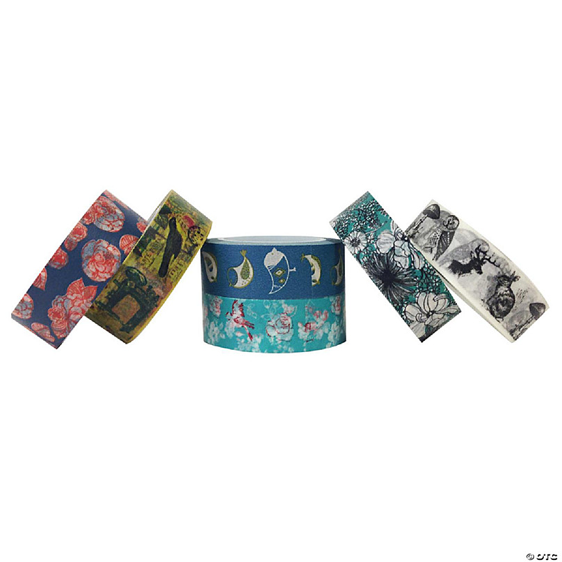 Wrapables Decorative Washi Tape Box Set (10 Rolls) Autumn