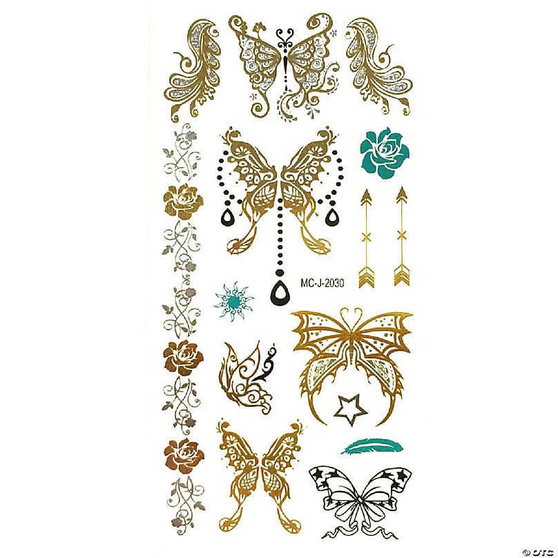 fairies and butterflies tattoos
