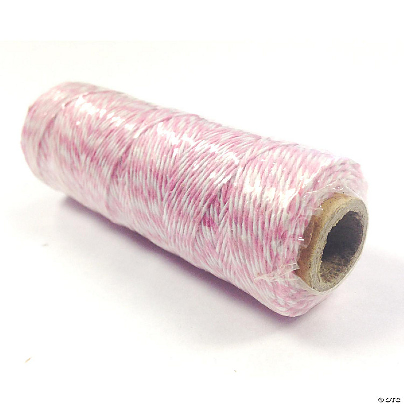 Pink/White Baker's Twine