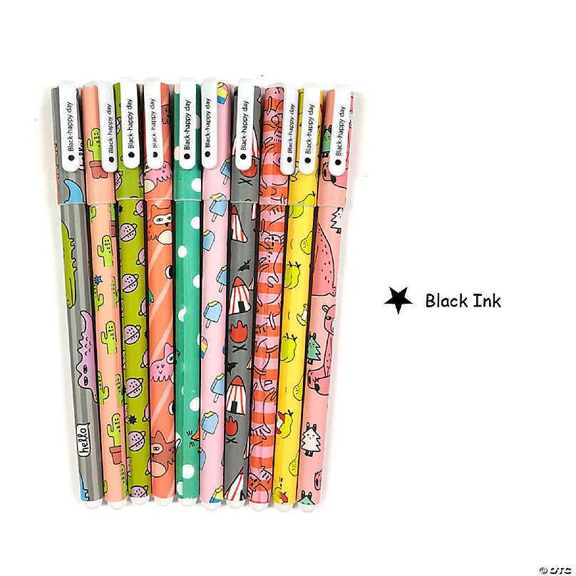 Beadable Pens Kit Daisy Themed Multicolor Assorted Black Ink - Temu