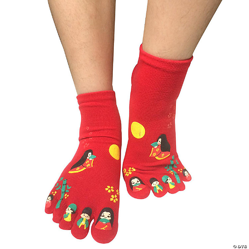 5 Pairs Children Toe Socks Cotton Kids Five Finger Socks Cute