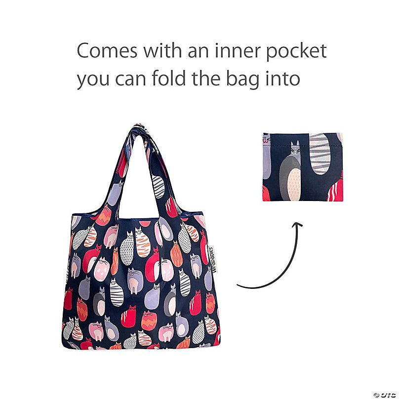 Foldable Pocket Tote Bag