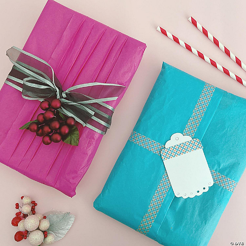 Blue Tissue Paper for Gift Wrapping and DIY Crafts