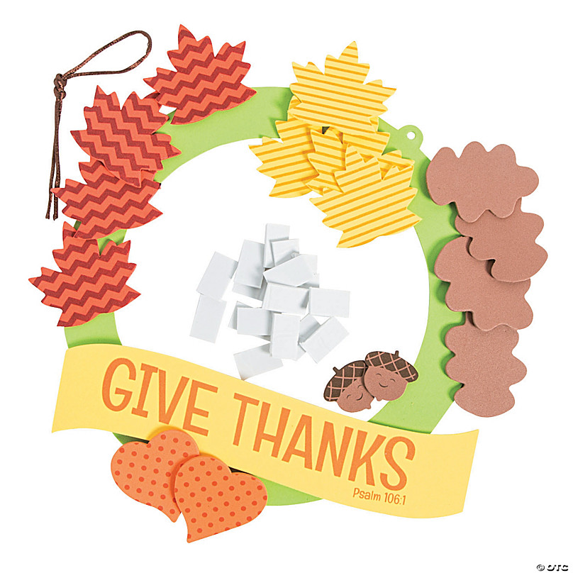 Wreath of Thanks Craft Kit- Makes 12