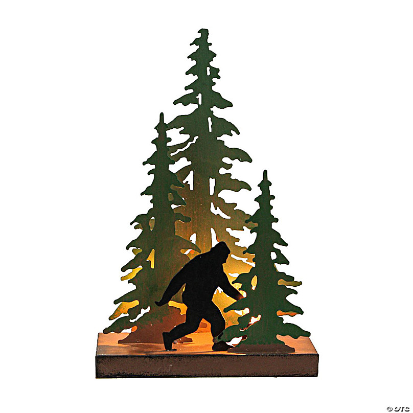 San Francisco 49ers 18'' Team Logo Bigfoot Silhouette Desktop Art