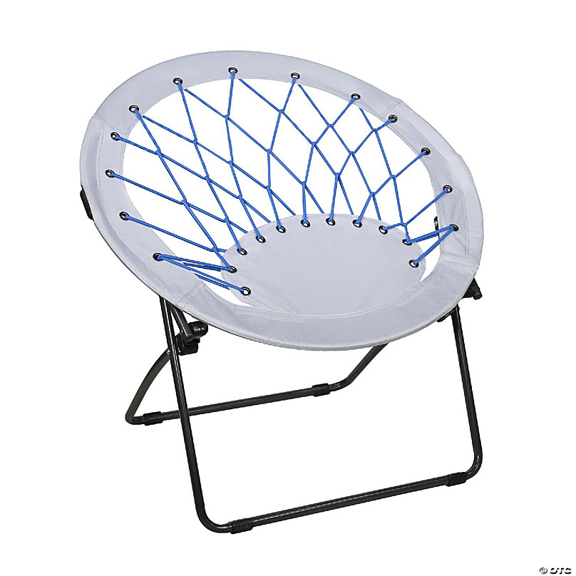 Zenithen Bungee Round Folding Dish Saucer Chair For Bedroom Kids