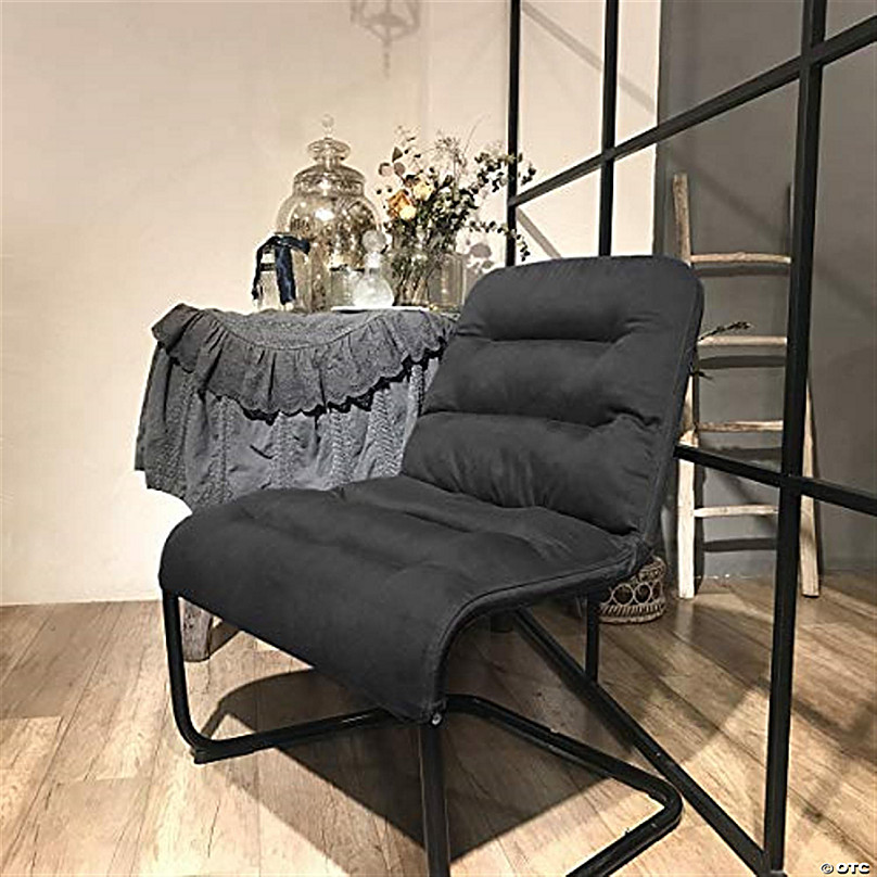 Zenree Bedroom Chairs for Living Room, Guests Teens Room College Dorm, Black