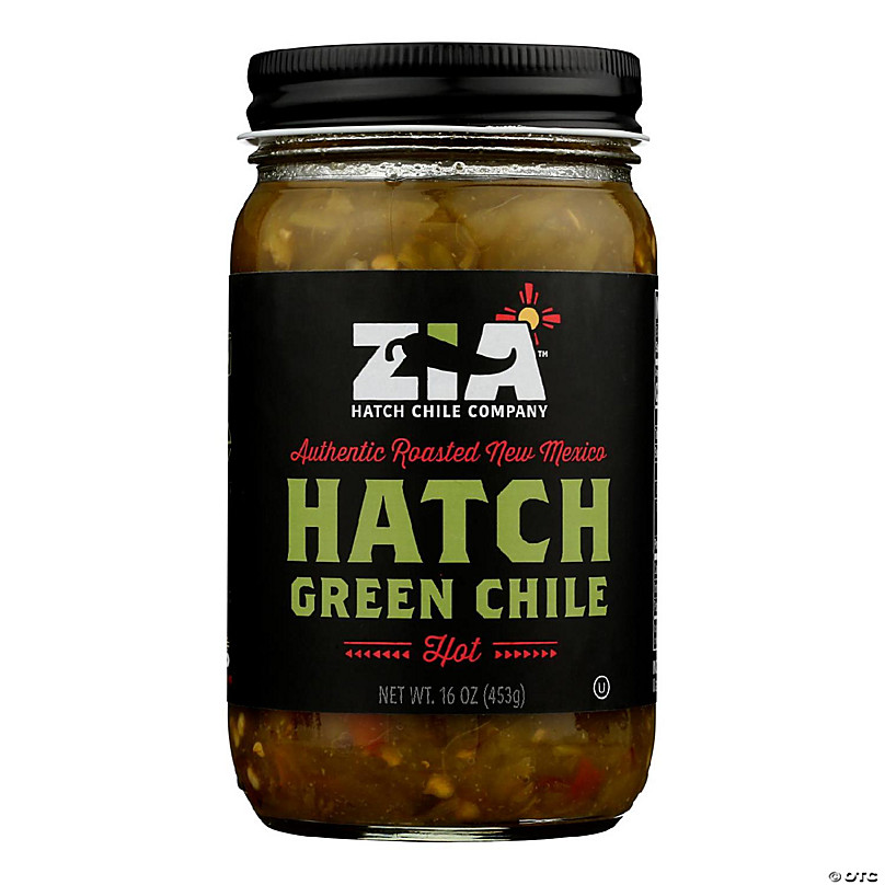 Zia Hatch Chile Company Hatch Green Chile Hot - Case Of 6/16 Oz