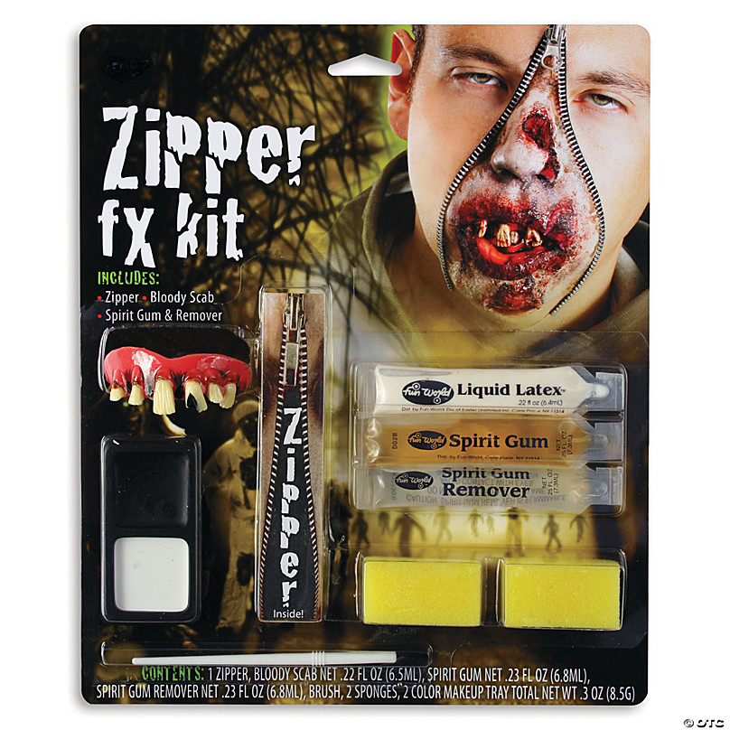 Zipper Zombie Character Makeup Kit - Discontinued