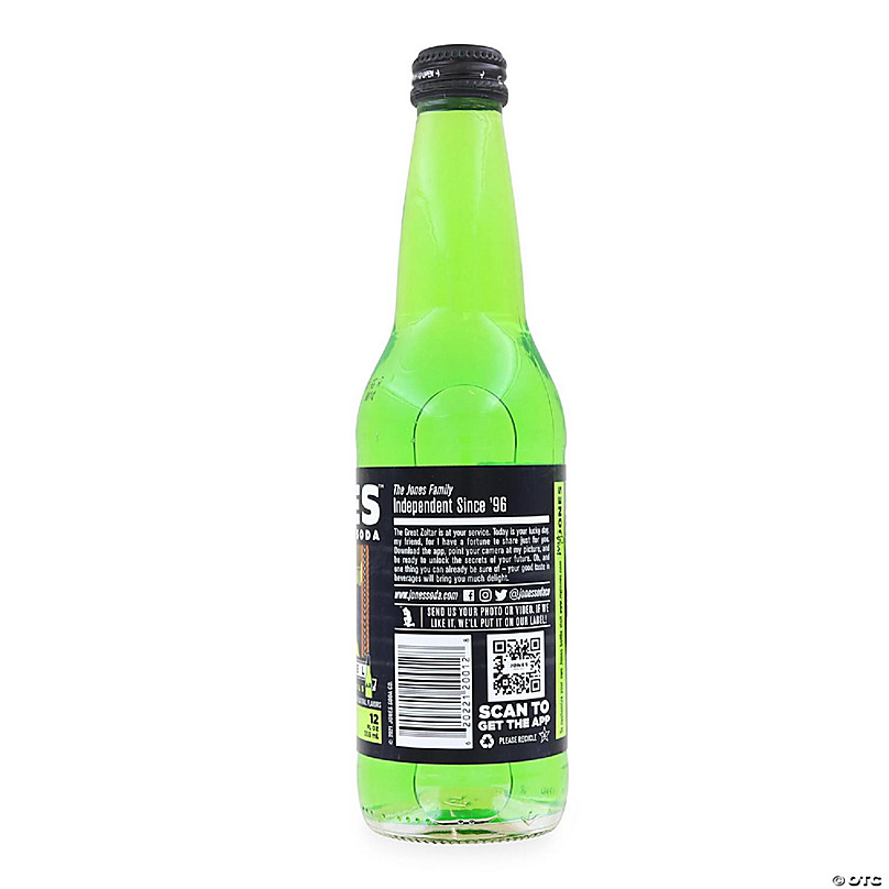 Zoltar AR Reel Label 12oz Jones Soda Green Apple