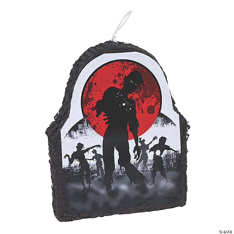 Zombies Attacking Halloween Party Decoration 3' 2" x 5' 2" 