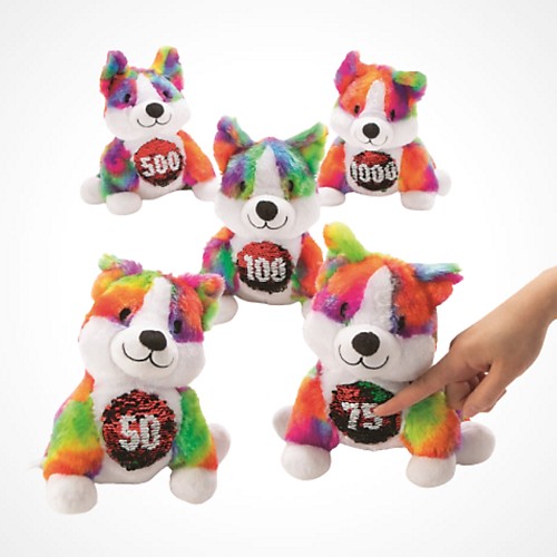 5" Weez Wolf Beanie Plush Stuffed Animal Kids Soft Toys Prizes Party Favor 