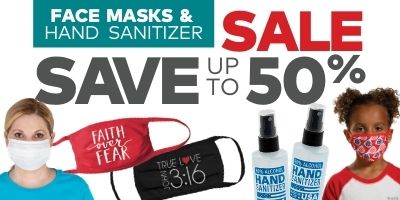 Face Mask & Hand Sanitizer Sale - Save up to 50%