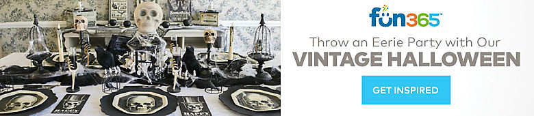 Fun365 Throw an Eerie Party with our Vintage Halloween - Get Inspired