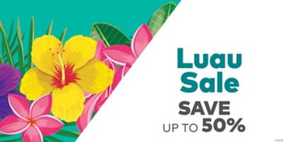 Luau Sale - Save up to 50%