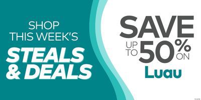 Shop This Week's Steals & Deals - Save up to 50% on Luau