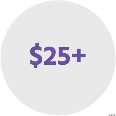 $25+