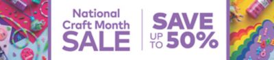 National Craft Month Sale - Save up to 50%