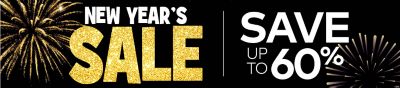 New Year's Eve Sale - Up to 60% Off