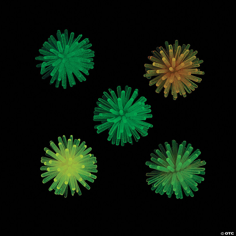 1 1/4&#8221; Bulk 72 Pc. Mini Glow-in-the-Dark Porcupine Ball Assortment Image