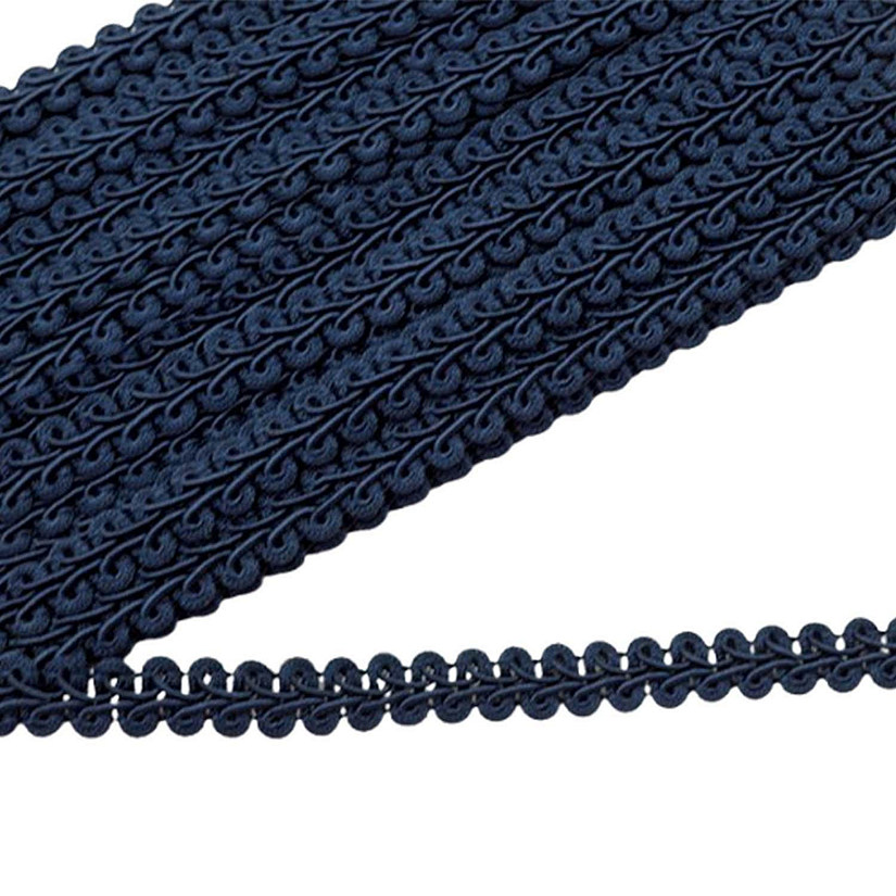 1/2" x 15 Yards Navy Blue Gimp Braid 5 Packs Gimp Braid Trim Image