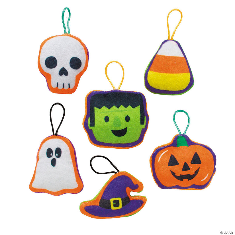 1 3/4" - 2" Bulk 96 Pc. Micro Halloween Stuffed Characters Image