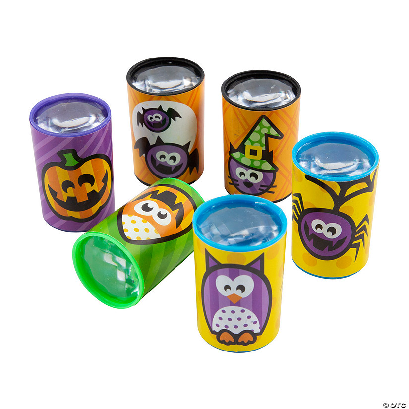 1 3/4" Bulk 48 Pc. Mini Halloween Characters and Icons Prisms Image