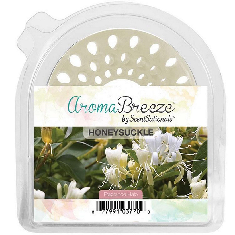 1-Aromabreeze Highly Scented Fragrance Disc Halo - Honeysuckle Image