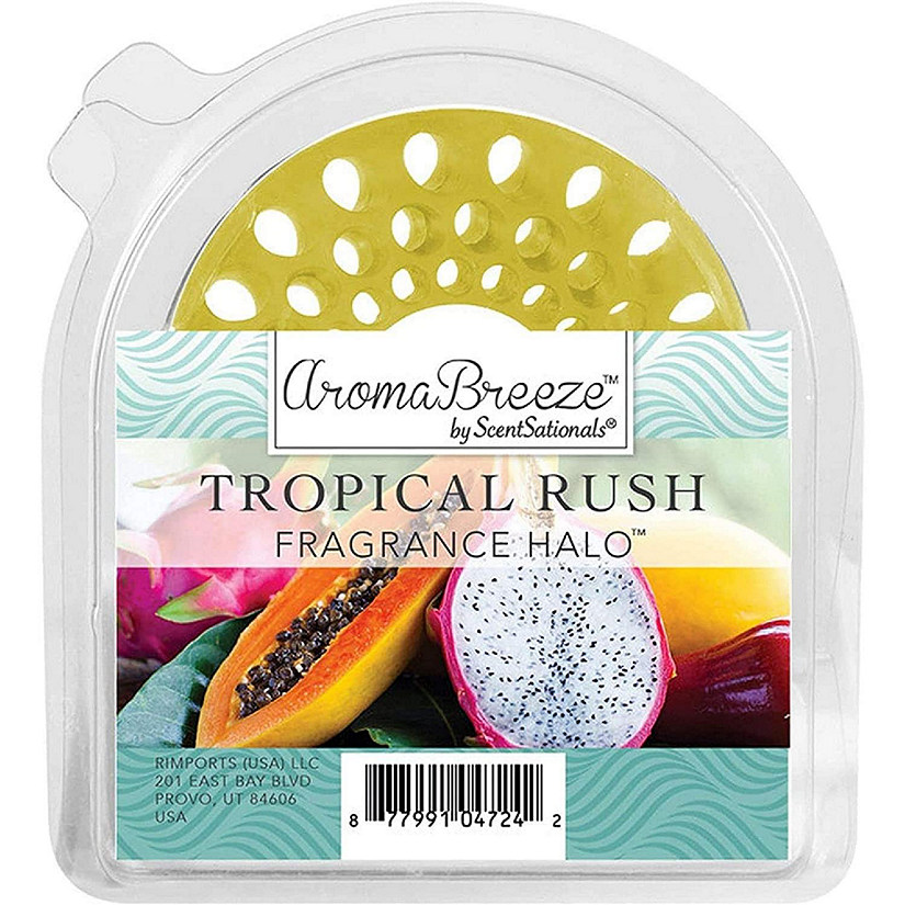 1-Aromabreeze Highly Scented Fragrance Disc Halo - Tropical Rush Image