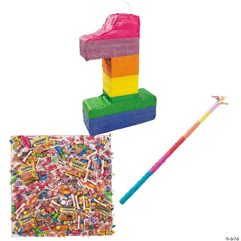 1-Shaped Pi&amp;#241;ata Kit - 208 Pc. Image